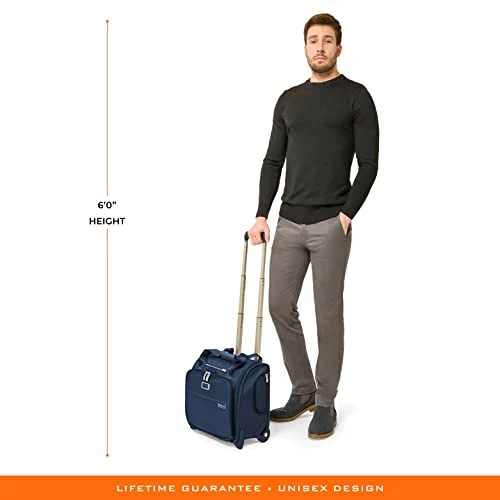 Briggs & Riley 2-Wheel Cabin Bag, Navy 3 Briggs & Riley 2-Wheel Cabin Bag, Navy - Image 3