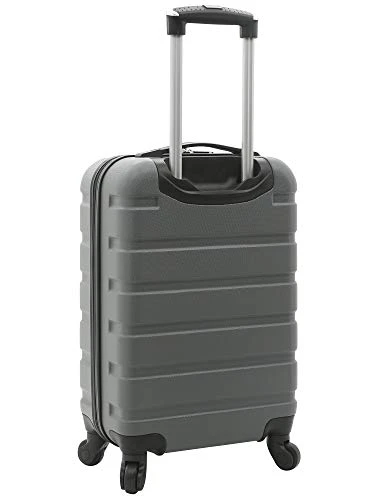 Wrangler Hardside Carry-On Spinner Luggage, Charcoal Grey, 20-Inch 6 Wrangler Hardside Carry-On Spinner Luggage, Charcoal Grey, 20-Inch - Image 6