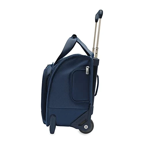 Briggs & Riley 2-Wheel Cabin Bag, Navy 5 Briggs & Riley 2-Wheel Cabin Bag, Navy - Image 5