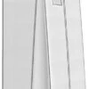 Wedding Gown Gusseted Garment Bag - 20" Gusset For Large Bridal And Prom Dresses With Boxed Bottom - ID Window - 72" X 24" - White And Grey - Monster Bag Collection By Your Bags