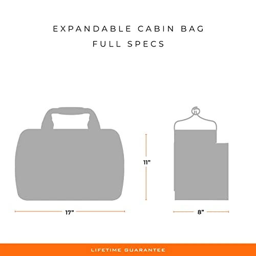 Briggs & Riley Expandable Cabin Bag, Navy 3 Briggs & Riley Expandable Cabin Bag, Navy - Image 3