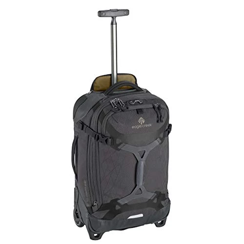 Eagle Creek Gear Warrior International Carry-On Rolling Duffel Bag, Jet Black 1 Eagle Creek Gear Warrior International Carry-On Rolling Duffel Bag, Jet Black