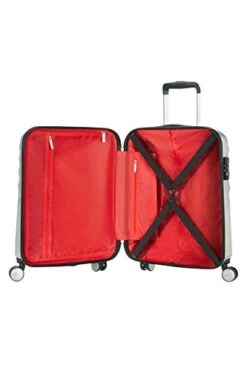 American Tourister Wavebreaker Disney - Muppets Spinner Small Hand Luggage, 55 Cm, 36 Liters, Grey (Animal Sparkle) -Samsonite Sales Store 31S1ndp3TeL