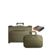 Briggs & Riley Baseline 3-Pc Set- C/O Wheeled Garment Bag, Exp Cabin Bag, Portmantos Tracking
