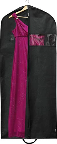 Simplehousware 60-Inch Heavy Duty Garment Bag For Suits, Tuxedos, Dresses, Coats 3 Simplehousware 60-Inch Heavy Duty Garment Bag For Suits, Tuxedos, Dresses, Coats - Image 3