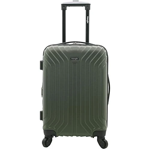 Wrangler Auburn Hills Hardside Spinner Luggage, Thyme Green, Carry-On 20-Inch 1 Wrangler Auburn Hills Hardside Spinner Luggage, Thyme Green, Carry-On 20-Inch