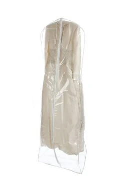 Bags For Less Clear Heavyduty 4.5 Mil Wedding Dress Garment Bag