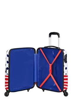 American Tourister Disney Legends - Spinner S - Kids Luggage, 55 Cm, 36 L, Multicolour (Mickey Dots) -Samsonite Sales Store 31n9ZIpSxGL