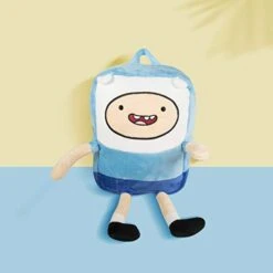 MINISO Adventure Time Backpack Cute Bag For Zipper School Picnic Bag,Blue Finn -Samsonite Sales Store 31pOm7vaA9L