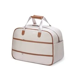DELSEY Paris Chatelet 2.0 Weekender Travel Duffle Bag, Angora, One Size -Samsonite Sales Store 31s8TPo1 KL