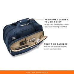 Briggs & Riley Expandable Cabin Bag, Navy 28 Briggs & Riley Expandable Cabin Bag, Navy -Samsonite Sales Store 41 YjlwkV5L