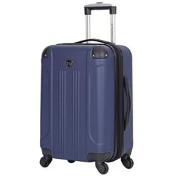 Travelers Club Chicago II Expandable Spinner Carry-On Luggage, Cobalt Blue, 20-Inch -Samsonite Sales Store 412zlWvp 0L