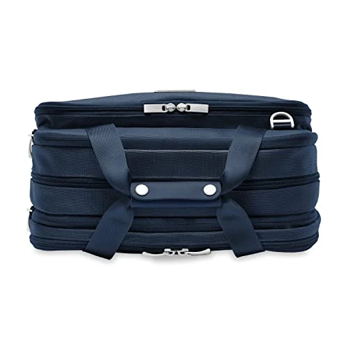 Briggs & Riley Expandable Cabin Bag, Navy 11 Briggs & Riley Expandable Cabin Bag, Navy - Image 11