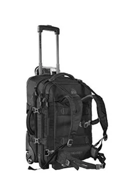 Granite Gear Cross Trek 2 Wheeled Carry-On Duffel - Black/Flint 22" -Samsonite Sales Store 4138LMtIfzL