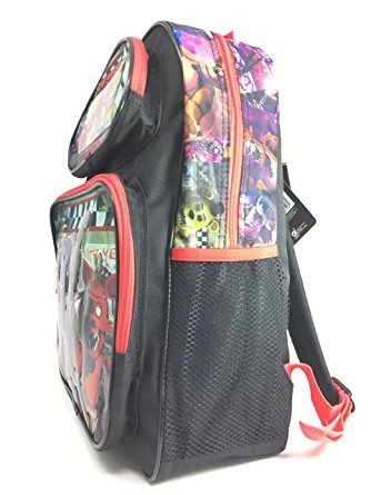 2018 NEW Five Nights At Freddy's Foxy Bonnie Chica & Freddy Large 16" Backpack 2 2018 NEW Five Nights At Freddy's Foxy Bonnie Chica & Freddy Large 16" Backpack - Image 2