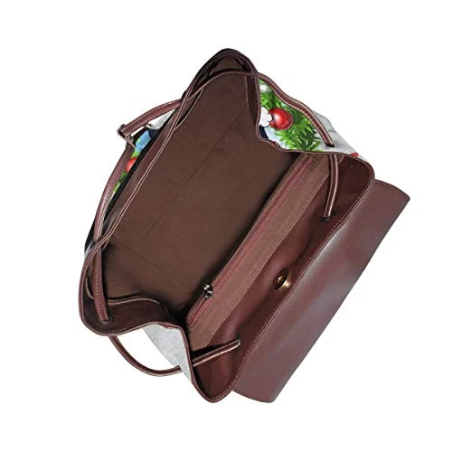 Adventure Christmas Time Wreath Marceline Cartoon Network Fashion Design Leather Backpack For Women Men College School Bookbag Weekend Travel Daypack 6 Adventure Christmas Time Wreath Marceline Cartoon Network Fashion Design Leather Backpack For Women Men College School Bookbag Weekend Travel Daypack - Image 6