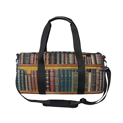 Duffel Bag Books Library Bookshelf Women Garment Gym Tote Bag Best Sports Bag For Boys 4 Duffel Bag Books Library Bookshelf Women Garment Gym Tote Bag Best Sports Bag For Boys - Image 4