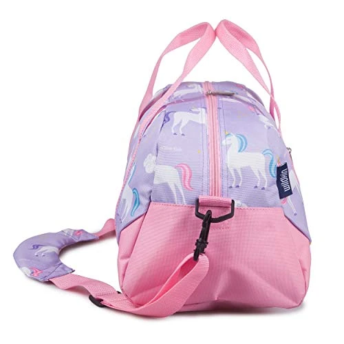 Wildkin Kids Overnighter Duffel Bags For Boys & Girls, Measures 18 X 9 X 9 Inches Duffel Bag For Kids, Carry-On Size & Ideal For School Practice Or Overnight Travel, BPA-free (Unicorn) 3 Wildkin Kids Overnighter Duffel Bags For Boys & Girls, Measures 18 X 9 X 9 Inches Duffel Bag For Kids, Carry-On Size & Ideal For School Practice Or Overnight Travel, BPA-free (Unicorn) - Image 3