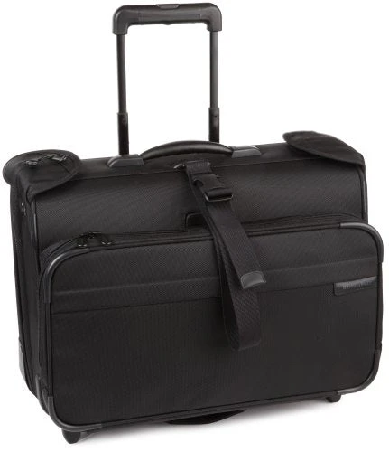 Briggs & Riley Carry-On Wheeled Garment Bag,Black,14X21X8.5 1 Briggs & Riley Carry-On Wheeled Garment Bag,Black,14X21X8.5