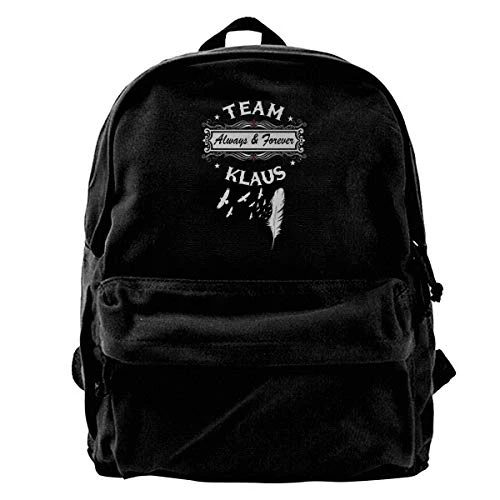 WUHONZS Canvas Backpack Vampire Diaries Originals Team Klaus Rucksack Gym Hiking Laptop Shoulder Bag Daypack For Men Women 1 WUHONZS Canvas Backpack Vampire Diaries Originals Team Klaus Rucksack Gym Hiking Laptop Shoulder Bag Daypack For Men Women