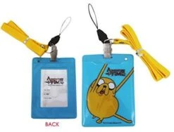 Adventure Time Jake The Dog Transparent Id Card Holder