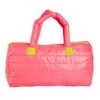 GENERIC FUEL Hot Pink Gym Bag Duffle Zipper Weekender For Women Duffel Weekend Carry On With Zipper Pocket