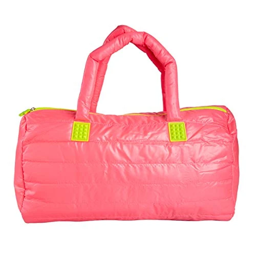 GENERIC FUEL Hot Pink Gym Bag Duffle Zipper Weekender For Women Duffel Weekend Carry On With Zipper Pocket 1 GENERIC FUEL Hot Pink Gym Bag Duffle Zipper Weekender For Women Duffel Weekend Carry On With Zipper Pocket