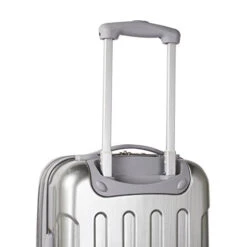 Travelers Club Polaris Hardside Metallic Spinner Luggage, Silver, Carry-On 20-Inch -Samsonite Sales Store 41ByV xYN3L