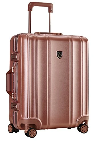 TPRC Donna Hardside/Aluminum Frame Spinner Luggage, Rose Gold, Carry-On 20-Inch 1 TPRC Donna Hardside/Aluminum Frame Spinner Luggage, Rose Gold, Carry-On 20-Inch