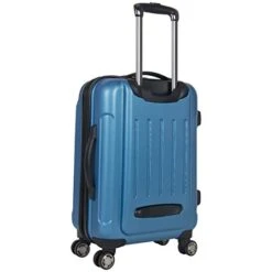 Kenneth Cole Reaction Renegade 20” Carry-On Lightweight Hardside Expandable 8-Wheel Spinner Cabin Size Suitcase, Vivid Blue, Inch -Samsonite Sales Store 41Ct33GZKaL