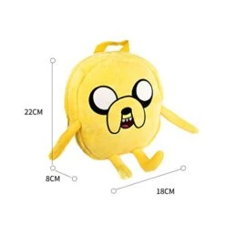 MINISO Adventure Time Backpack Cute Bag For Boy Girls Zipper School Picnic Bag, Yellow Jake -Samsonite Sales Store 41DBfNfEmUL
