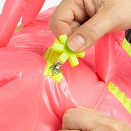 GENERIC FUEL Hot Pink Gym Bag Duffle Zipper Weekender For Women Duffel Weekend Carry On With Zipper Pocket 3 GENERIC FUEL Hot Pink Gym Bag Duffle Zipper Weekender For Women Duffel Weekend Carry On With Zipper Pocket - Image 3