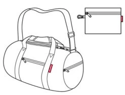 Reisenthel Mini Maxi Dufflebag, Foldable Overnight Duffel And Sports Bag With Built-in Carrying Pouch, Indigo 8 Reisenthel Mini Maxi Dufflebag, Foldable Overnight Duffel And Sports Bag With Built-in Carrying Pouch, Indigo -Samsonite Sales Store 41Fkjo3IYgL