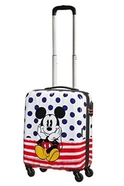 American Tourister Disney Legends - Spinner S - Kids Luggage, 55 Cm, 36 L, Multicolour (Mickey Dots) -Samsonite Sales Store 41G5pmwnd2S
