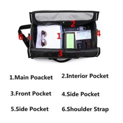 Waterproof Travel Mens Garment Bags Women Travel Shoulder Bag 2 In 1 Large Luggage Duffel Totes -Samsonite Sales Store 41GA6s5OWNL