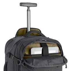 Eagle Creek Gear Warrior Carry-On Rolling Duffel Bag, Jet Black -Samsonite Sales Store 41KN6le WlL