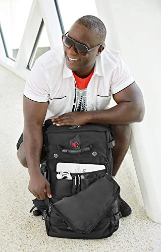 American Stoic Carry On Bag Black - 50L TSA Approved Weekender Bag – Convertible From 19” Laptop Backpack To Carryon Duffel Bag – 22x14x9 (43 Linear) Inches 8 American Stoic Carry On Bag Black - 50L TSA Approved Weekender Bag – Convertible From 19” Laptop Backpack To Carryon Duffel Bag – 22x14x9 (43 Linear) Inches - Image 8