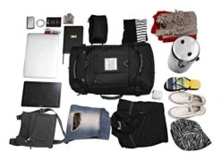 American Stoic Carry On Bag Black - 50L TSA Approved Weekender Bag – Convertible From 19” Laptop Backpack To Carryon Duffel Bag – 22x14x9 (43 Linear) Inches 13 American Stoic Carry On Bag Black - 50L TSA Approved Weekender Bag – Convertible From 19” Laptop Backpack To Carryon Duffel Bag – 22x14x9 (43 Linear) Inches -Samsonite Sales Store 41KZUMI 2BajL