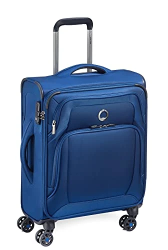 Delsey Unisex_Adult Optimax Lite Slim Cabin Trolley Case With 4 Double Wheels 55 Cm, Blue, One Size 3 Delsey Unisex_Adult Optimax Lite Slim Cabin Trolley Case With 4 Double Wheels 55 Cm, Blue, One Size - Image 3