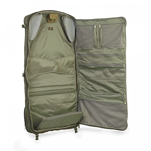 Briggs & Riley Baseline Compact Tri-Fold Garment Bag,Olive,14X22X8.5 5 Briggs & Riley Baseline Compact Tri-Fold Garment Bag,Olive,14X22X8.5 - Image 5