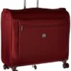 DELSEY Paris Delsey Luggage Montmartre Spinner Garment Bag Suit Or Dress Bordeaux Red