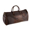 Andrew Philips Leather Nylon Metro Convertible Duffle/Garment Bag In Brown