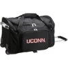 DENCO UCONN Huskies 22 INCH 2-Wheeled Carry-ON Duffel