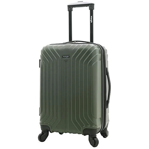 Wrangler Auburn Hills Hardside Spinner Luggage, Thyme Green, Carry-On 20-Inch 2 Wrangler Auburn Hills Hardside Spinner Luggage, Thyme Green, Carry-On 20-Inch - Image 2