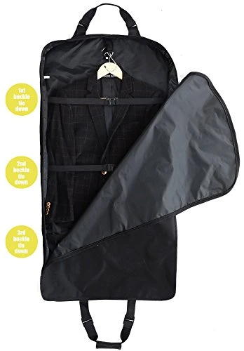 Magictodoor 45 Inch Waterproof Garment Bag Extra Capacity Pockets Adjustable Handle 4 Magictodoor 45 Inch Waterproof Garment Bag Extra Capacity Pockets Adjustable Handle - Image 4