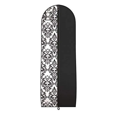 Gusseted Gown Garment Bag For Women’s Prom And Bridal Wedding Dresses - Travel Folding Loop, ID 2 Gusseted Gown Garment Bag For Women’s Prom And Bridal Wedding Dresses - Travel Folding Loop, ID - Image 2