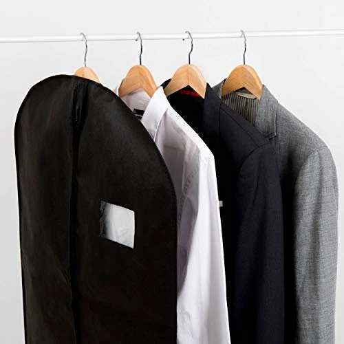 Bruce. 3 X Premium Garment Bag Incl. Shoe Bag | 39.4 X 23.6 Inches | Suit Bags For Travel And Storage | Breathable Bags For Suits, Jackets And Dresses (39.4 X 23.6 Inches - 100 Cm X 60 Cm) 5 Bruce. 3 X Premium Garment Bag Incl. Shoe Bag | 39.4 X 23.6 Inches | Suit Bags For Travel And Storage | Breathable Bags For Suits, Jackets And Dresses (39.4 X 23.6 Inches - 100 Cm X 60 Cm) - Image 5