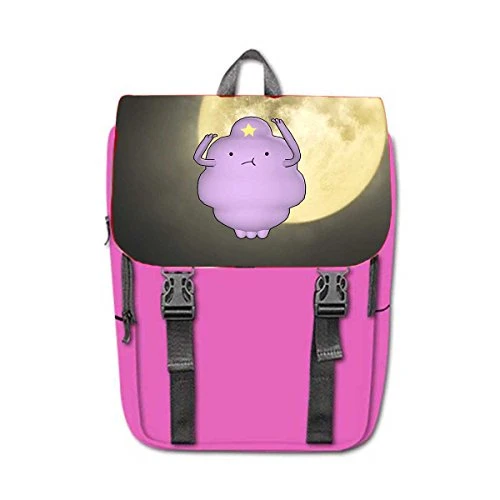 Adventure Time Lumpy Space Princess Print Oxford Fabric Casual Backpack Travelling Bag . 1 Adventure Time Lumpy Space Princess Print Oxford Fabric Casual Backpack Travelling Bag .