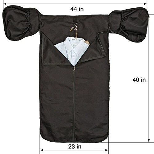 1 Voice 1VFB16_49 The Weekender Garment Bag, Black 4 1 Voice 1VFB16_49 The Weekender Garment Bag, Black - Image 4