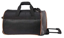 Harley Davidson Harley-Davidson Bar & Shield Logo 20" Wheeling Duffel Carry-On Bag 99416-BLACK -Samsonite Sales Store 41Ye 2B8uffJL